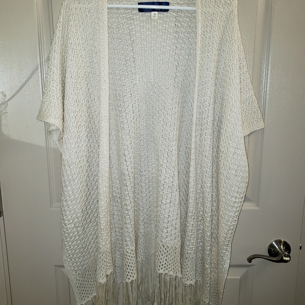 Cream cardigan